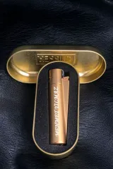 Kişiye Özel Isim Baskılı Clipper Metal Çakmak, Kutulu Metal Çakmak, Gold Clipper Çakmak