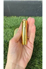 Kişiye Özel Isim Baskılı Clipper Metal Çakmak, Kutulu Metal Çakmak, Gold Clipper Çakmak