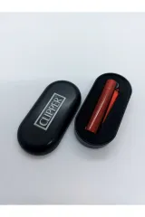 Clipper Kırmızı Metal Çakmak