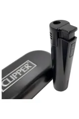 Turbo Komple Metal Mat Siyah Çakmak Turbo Siyah Jet