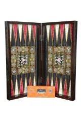 Kişiye Özel Ahşap Pullu Tavla, Masif Sedef Tavla Ahşap Pullu Sedef Tavla 50*50 Cm Büyük Boy