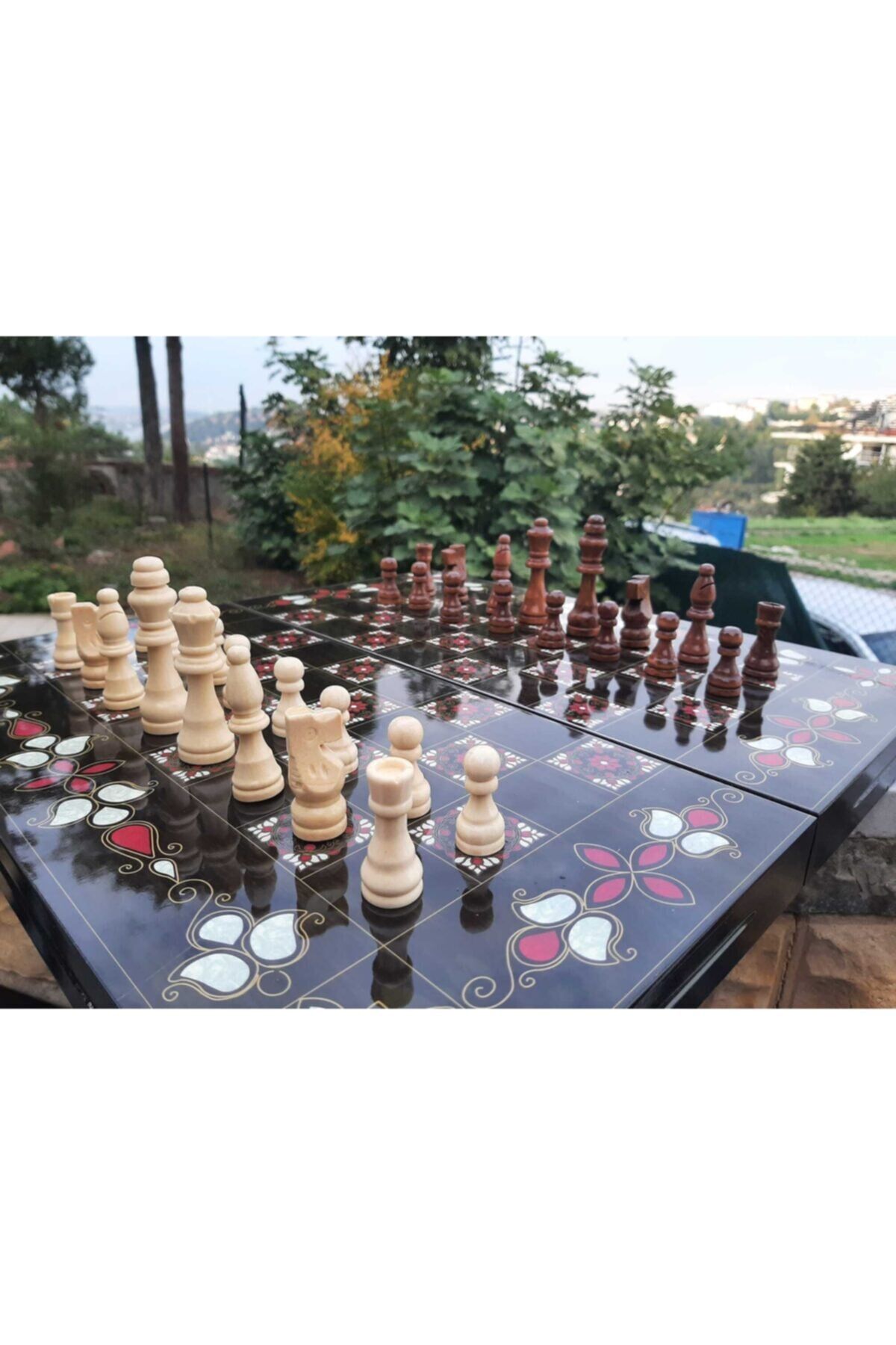 Kişiye Özel Ahşap Lüks Satranç Takımı, Figürlü Satranç Takımı, Metal Satranç, Kutulu Satranç Takımı