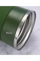 Kişiye Özel Isim Baskılı 500 ml Siyah Termos Mug Kupa, Çay Kahve Termos, Paslanmaz Çelik Araç Içi