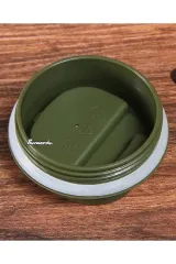 Kişiye Özel Isim Baskılı 500 ml Siyah Termos Mug Kupa, Çay Kahve Termos, Paslanmaz Çelik Araç Içi