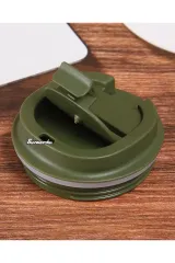 Kişiye Özel Isim Baskılı 500 ml Siyah Termos Mug Kupa, Çay Kahve Termos, Paslanmaz Çelik Araç Içi