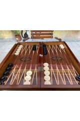 Kişiye Özel Ahşap Tavla, Lüks Kaliteli Kalın Kasalı Tavla, Babalar Günü Hediyesi, Ağaç Tavla