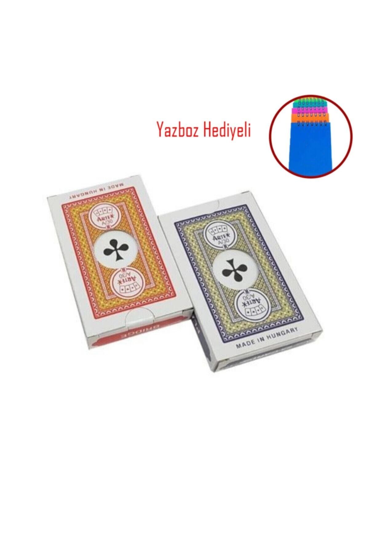 Iskambil Kağıdı A/30 Oyun Kağıdı 2 Adet Kofrajlı Kağıt