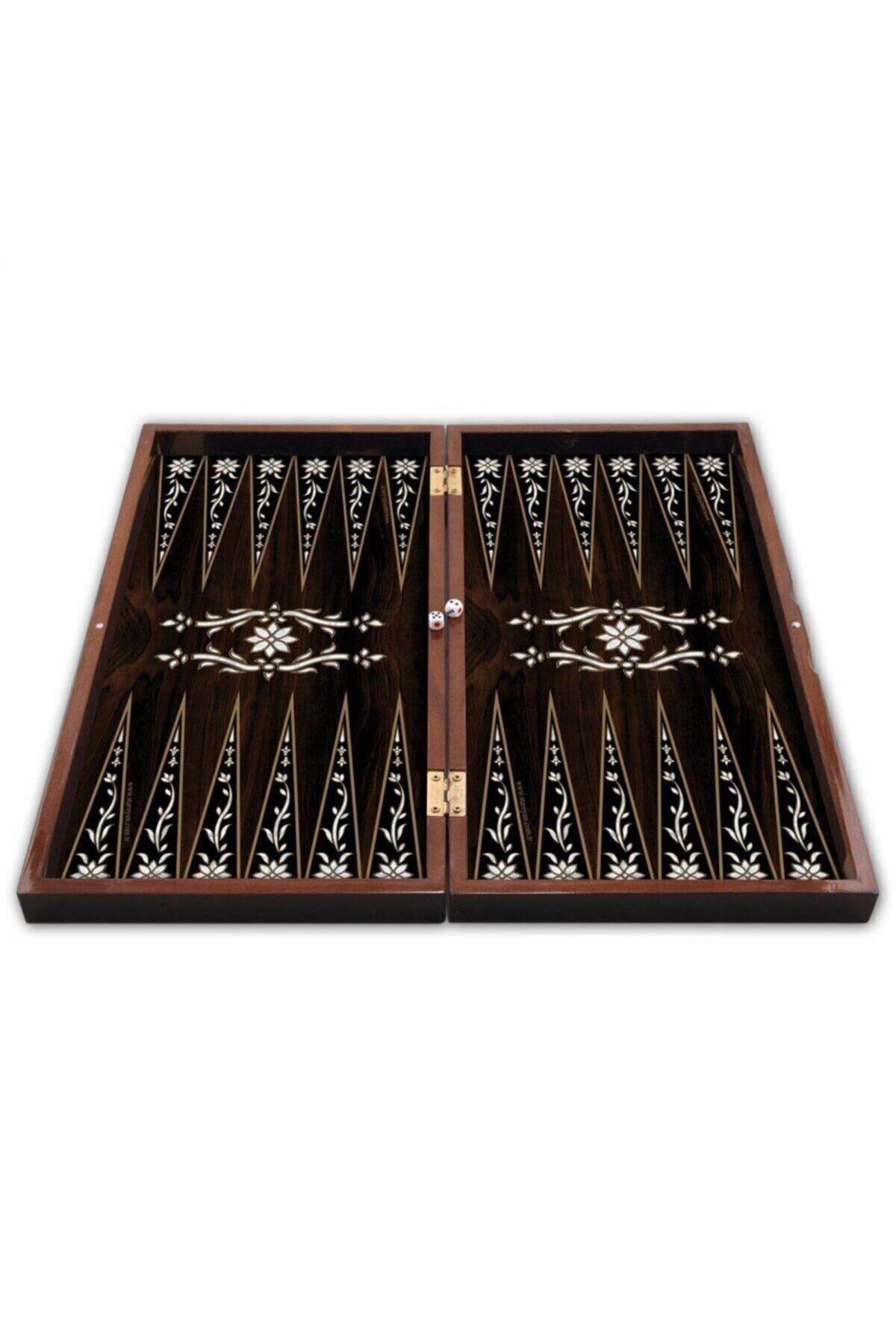 Ahşap Tavla Seti Ahşap Pullu