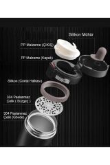 Thermoschu Filtreli 304 Paslanmaz Çelik Çift Katmanlı 380 ml Termos Bardak