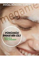 5 Lİ DOĞAL SÜNGERLİ SABUN %100 DOĞAL YÜZ TEMİZLEME SABUNU BANYO LİFİ