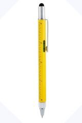 Mühendis Kalemi , Mimar Kalemi , Kişiye Özel Kalem, Su Terazili Kalem SARI RENK KALEM