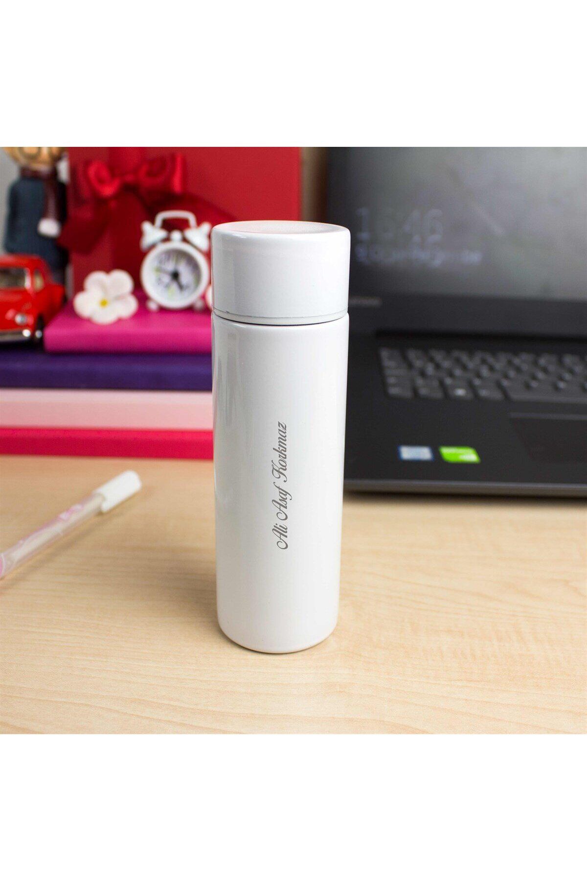 kişiye özel mini boy cep  termos 150 ml . taşınabilir cep termos