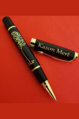 Anneler Günü Için Kişiye Özel Isim Baskılı Kalem Seti, Besmele Yazılı Tükenmez Kalem Seti