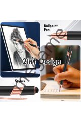 Sevgililer Günü Için Hediyelik Touchpad Li Kişiye Özel Tükenmez Kalem, Rosegold Kalem