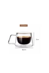 Çift Cidarlı Bardak, Isıya Dayanıklı Bardak, Kahve Bardağı, Şeffaf Cidarlı Bardak,