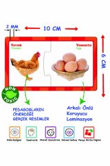 Ilişki Kurma Eğlenceli Bulmacalar Eğitici Oyuncak Set Puzzle, Zeka Geliştirici Set, Öğretici Oyun