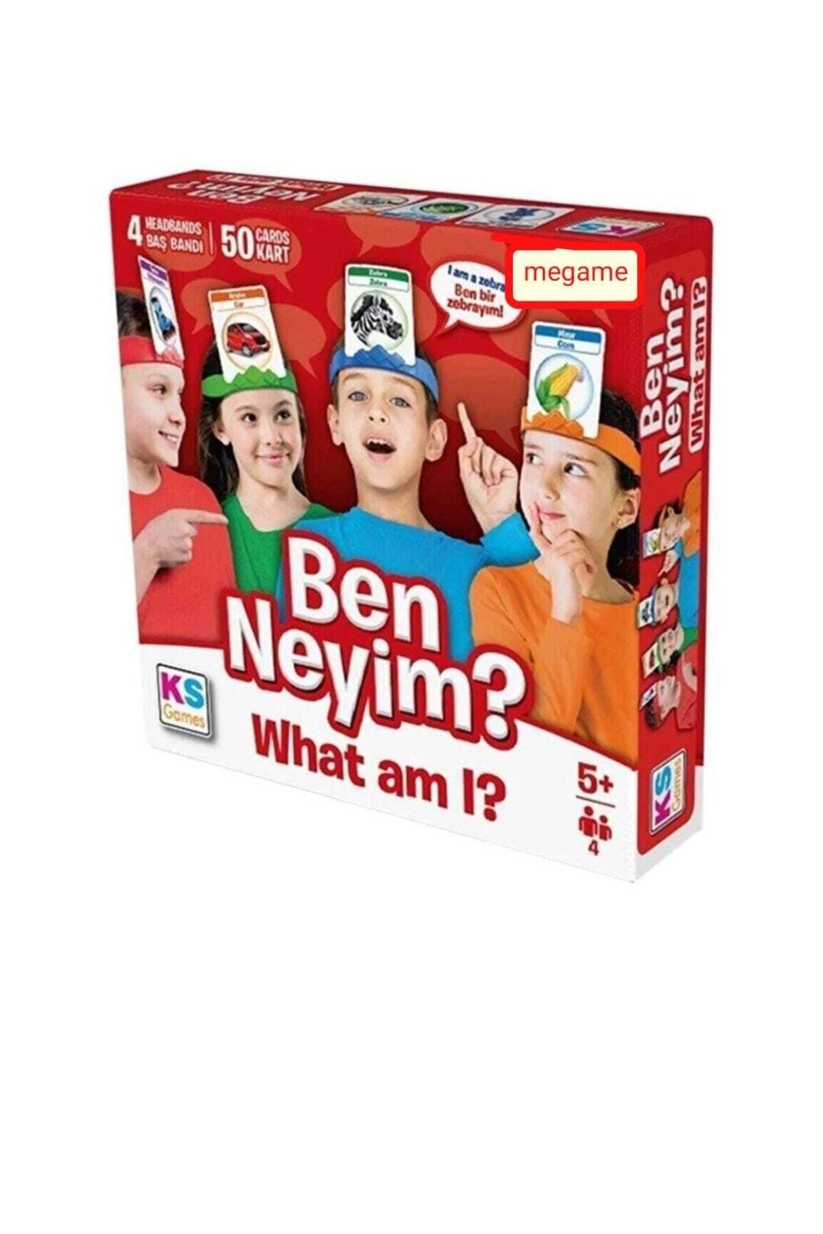 Ben Neyim Aile Çocuk Eğlenceli Kutu Oyunu Etkinlik Seti Öğretici Set