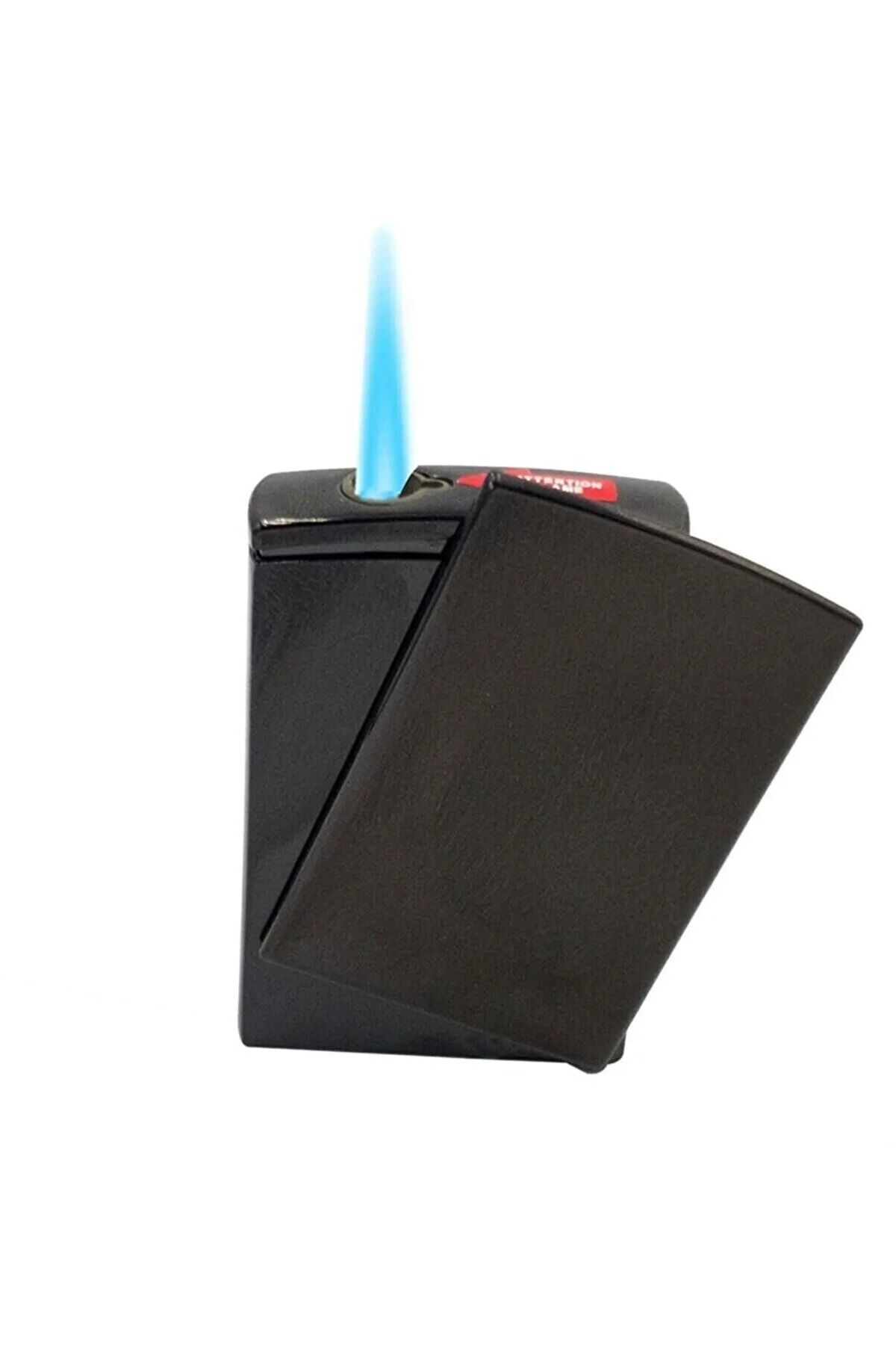 Kişiye Özel Isim Baskılı Kaydırmalı Çakmak, Metal Pürmüzlü Mat Çakmak, Siyah Çakmak Hediye Çakmak