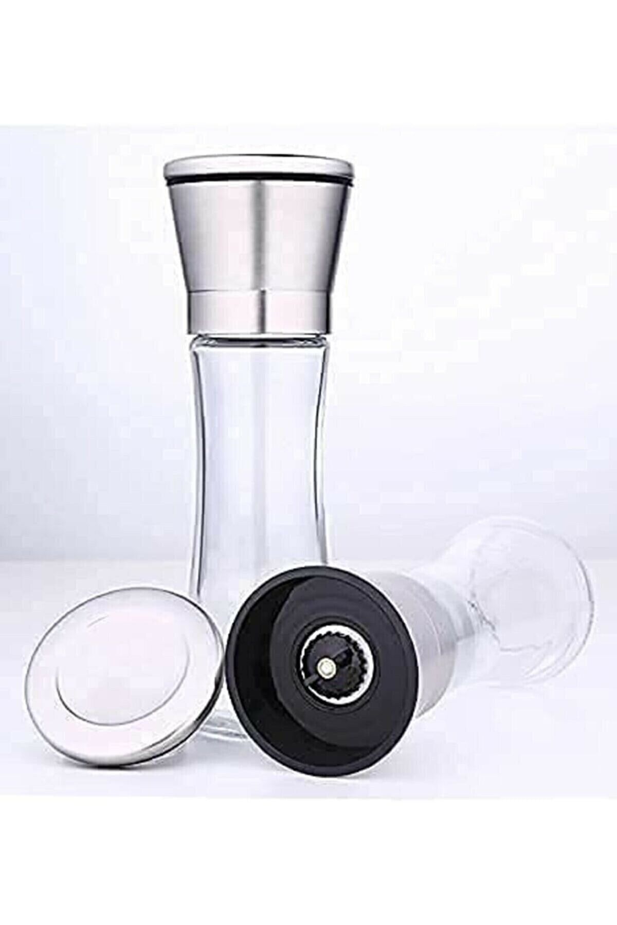 Paslanmaz Çelik Başlıklı Tuz Ve Baharat Değirmeni, Seramik Bıçaklı Baharat Ve Tuz Değirmeni 1 Adet