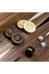 Kişiye Özel Hediyelik, Masif Tavla , Ahşap Tavla, El Yapımı Tavla, Atatürk Desenli Tavla