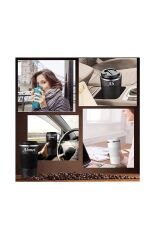 Anneler Günü Için Hediyelik Kişiye Özel Isim Baskılı 500 ml Siyah Termos, Çay Kahve Termos,