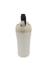 500 Ml Beyaz Paslanmaz Çelik Termos, Çay Kahve Kamp Termos, Termos Bardak, Vakumlu Vacuum Termos