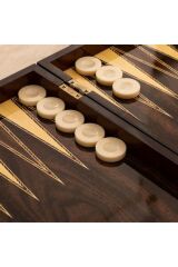 Kişiye Özel Ahşap Satranç Tavla Seti, Ahşap Figürlü Satranç Takımı, Iki Oyun Bir Arada