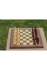 El Yapımı Ceviz Katı Satranç Seti, Lüks Satranç , Ahşap Satranç Taşları, Katı Ceviz Satranç,